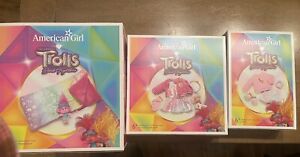 American Girl  X Trolls Lot: Pjs, Dress And Sleeping Bag