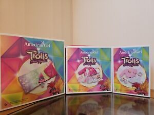 American Girl X Trolls: Includes Fuzzy Fushia dress, pajamas, and sleeping bag