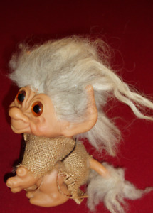 New ListingVintage RARE Troll with Tail Original Clothes Thomas Dam Marked Vulcan Ears