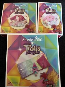 American Girl X Trolls: Includes Fuzzy Fushia dress, pajamas, and sleeping bag