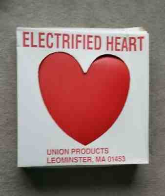 2 NEW IN BOX Vintage Union Blow Mold outlet Hearts