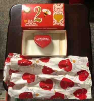 Vintage Valentines Gifts Jockey Meanswear Boxers Size 40 & Beating Heart