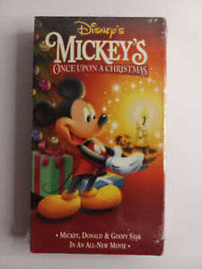 Disney: Mickey's ONCE UPON A CHRISTMAS (VHS 2006) SEALED Movie Club w/Watermarks