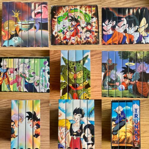 90+ VHS Dragon Ball Z LOT (Saiyan Conflict; Namek Saga; Frieza Saga & MUCH MORE)