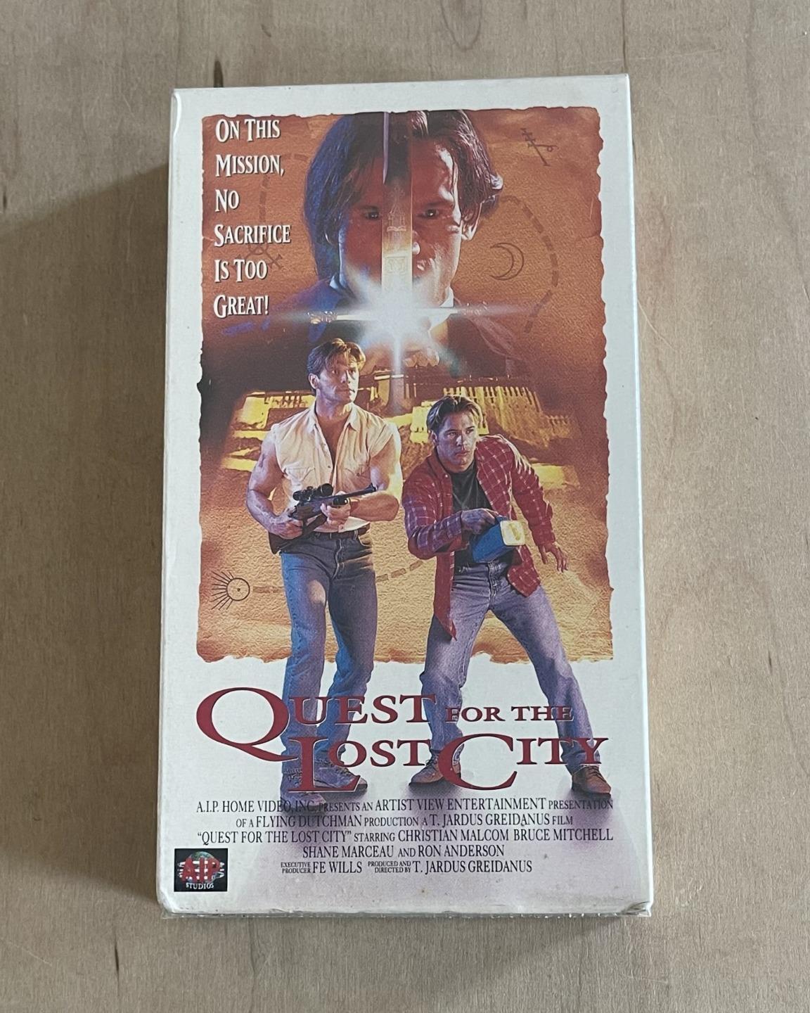 QUEST FOR THE LOST CITY aka FINAL SACRIFICE (1990) Sealed VHS AIP Satanic Horror