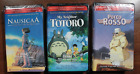 Studio Ghibli Demo VHS Tape Lot Nausicaa My Neighbor Totoro Porco Rosso Disney