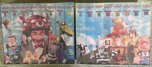 Pee-Wee's Playhouse 1996 VHS Complete Box Set 1-16 Sealed Box Pee Wee Herman