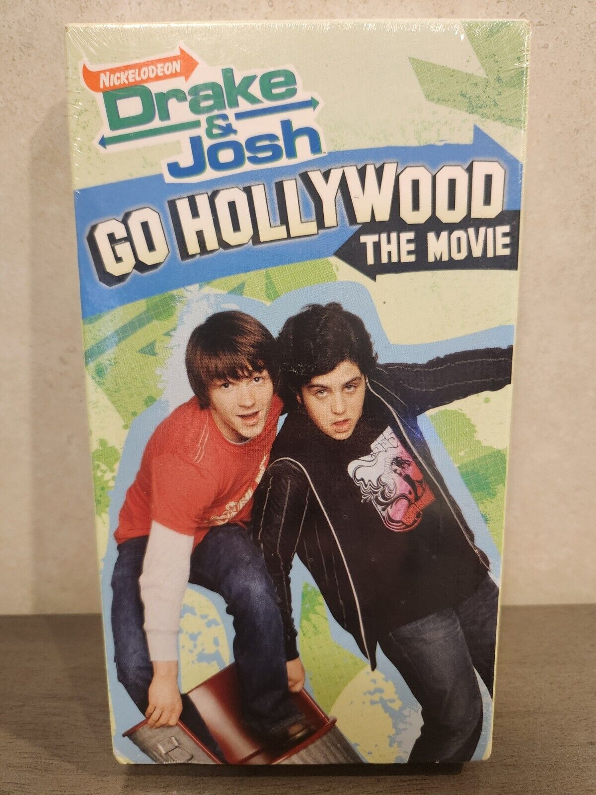 Super Rare New Sealed Drake & Josh Go Hollywood VHS 2006 Nickelodeon Watermarks