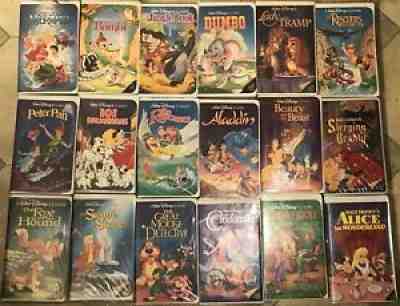 WALT DISNEY BLACK DIAMOND VHS CLASSICS COLLECTION