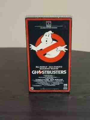 Ghostbusters (VHS, 1985, Side-loading) Authentic 1st Print SEALED Red Stamp RARE