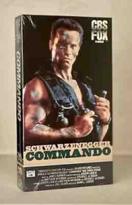 Commando VHS ð??¼ Factory Sealed 1st Print? NOS New CBS/Fox Arnold Schwarzenegger