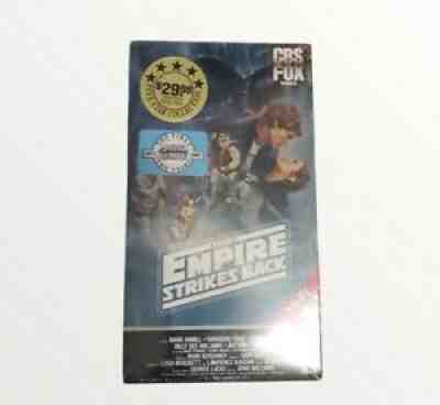 The Empire Strikes Back VHS Hi-Fi Stereo Red Label The First Ten Years SEALED