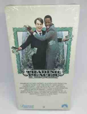 Trading Places VHS 1983 First Print Grey Tape Aykroyd Murphy Comedy IGS Ready