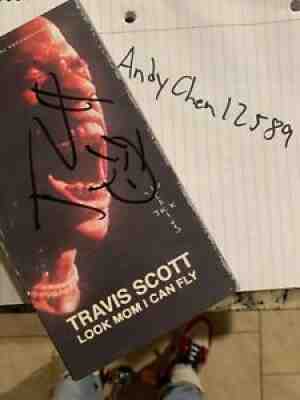 Travis Scott VHS signed! Netflix Cactus Jack (Houston Exlcusive) Free Shipping