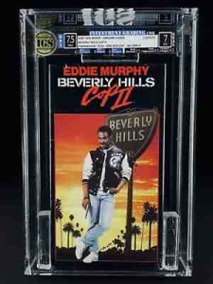 VHS Beverly Hills Cop II IGS 7.5-7.0 NM 1st Press Paramount Eddie Murphy No UPC