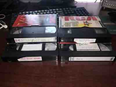 Lot of 4 VHS Kids Dora Little Bear Franklin Nick Jr Sold As Used Blanks