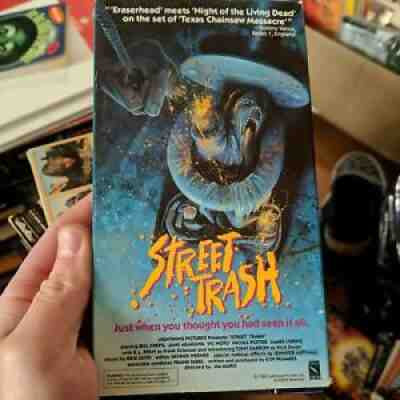 Street Trash (VHS 1986) -Lightning Video NON RENTAL.