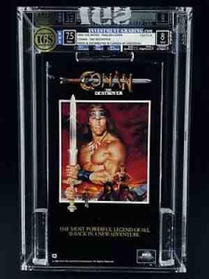 VHS Conan the Destroyer IGS 7.5-8.0 NM 2nd Press 1991 Arnold Schwarzenegger MCA
