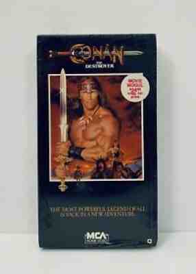 CONAN THE DESTROYER / MCA VHS - Factory Sealed
