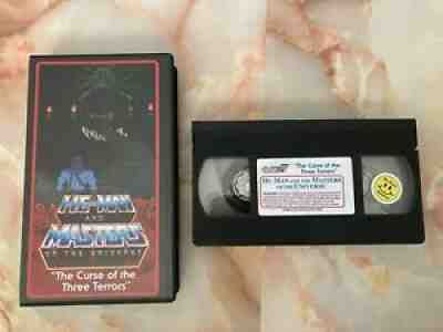 MASTERS OF THE UNIVERSE THE CURSE OF THREE TERRORS VHS SUPER7 POSSESSED SKELETOR