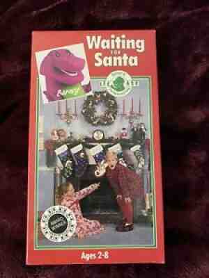 Barney & The Backyard Gang: Waiting for Santa 1991 VHS Release BRAND NEW SEALED