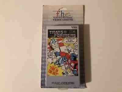 Transformers VHS Volume 4 Fire In The Sky MEGA RARE Brand New Sealed Unopened!!
