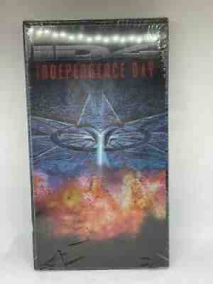 VHS Sealed Independence Day First Print IGS Ready 1996 Blue FOX Watermark HTF