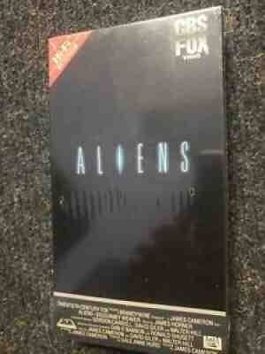 SEALED VHS Aliens 1st Press 1987 Stereo Hi Fi UPC CBS/FOX