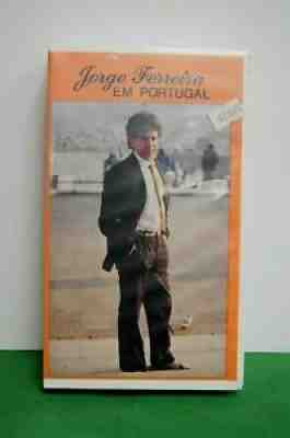 Portuguese VHS Tape "Jorge Ferreira Em Portugal" Mint in original packaging.
