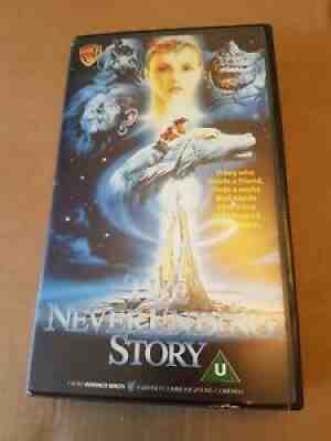THE NEVER ENDING STORY ORIGINAL 1988 VHS