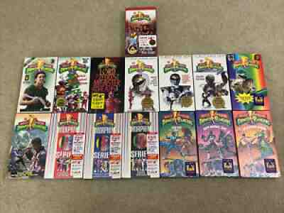 15 VHS Mighty Morphine Power Rangers Lot Brand New Factory Sealed