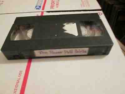 Used Blank VHS tape Powerpuff Girls sleepover marathon 2003 Cartoon Network