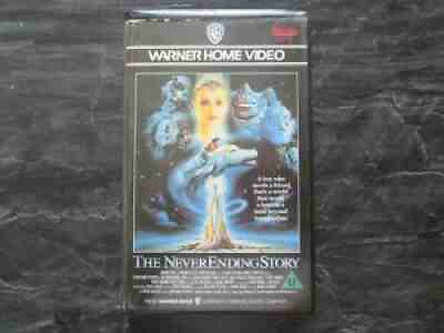 NEVER ENDING STORY VHS BIG BOX VHS WARNER VHS EX RENTAL VHS PRE CERT VHS 80S