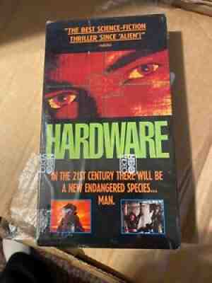 Hardware VHS Cult Sci Fi Horror Carl McCoy Iggy Pop OOP Rare Htf