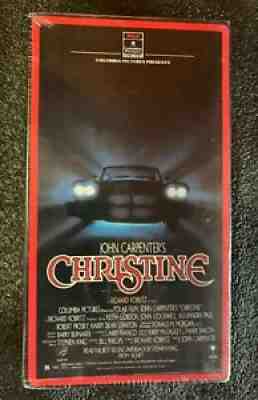 John Carpenter's Christine - Stephen King Horror Original RCA/Columbia NEW VHS