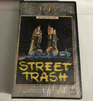 STREET TRASH French VHS FACTORY SEALED!!!