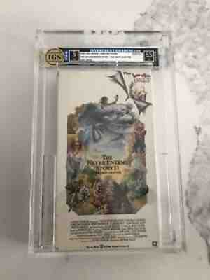 VHS 1991 The Never ending Story 2 - The next Chapter IGS 6.0-6.5 UPC rare 1989