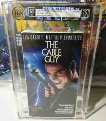 IGS The Cable Guy VHS - 1996 Jim Carrey Dark Comedy Cult Film - 6.5/7.5