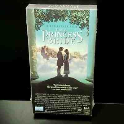 1988 The Princess Bride VHS Sealed NOS VHS Watermark Stamp Sealed Shrink Grail