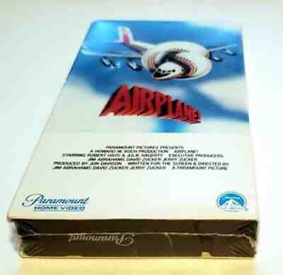 Airplane VHS factory sealed brand new Leslie Nielsen Lloyd Bridges funny comedy