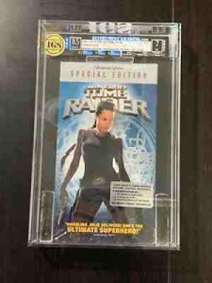 Lara Croft: Tomb Raider VHS 2001 Special Edition GRADED IGS 8.5/ 7