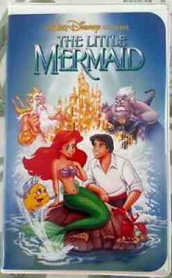 THE LITTLE MERMAID (VHS, 1989) Disney Diamond Edition #913 VGCÂ  - BANNED COVER