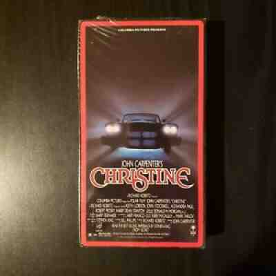 John Carpenter's Christine Factory Sealed VHS Stephen King 1983