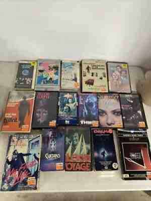 (16) VHS Lot Horror gore SOV Street Trash