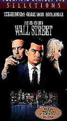 Wall Street (VHS) Michael Douglas - Charlie Sheen - NEW & SEALED CBS FOX Version