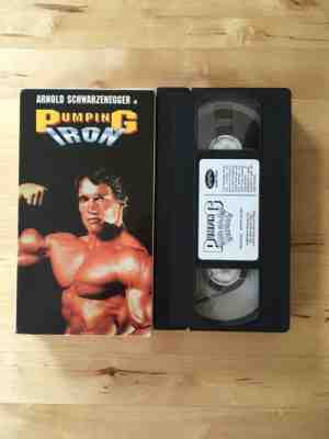 Pumping Iron, Arnold Schwarzenegger (VHS, 1984) Very Rare!