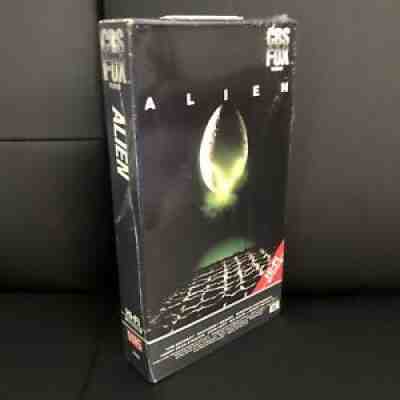 Alien (1979) SEALED VHS 1984 CBS/Fox Red Label Aliens Horror Sci-Fi Ridley Scott