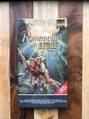 VHS Romancing the Stone 1984 CBS FOX HI FI STEREO Factory Sealed Michael Douglas