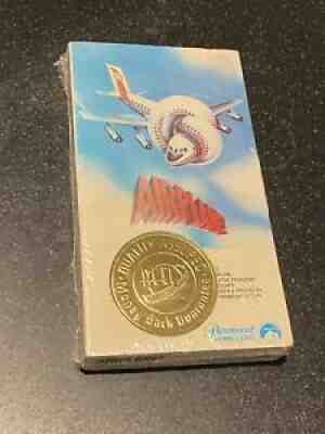 Airplane VHS 1988 (Rare Year, Credits On Front) - Factory Sealed & Watermarked