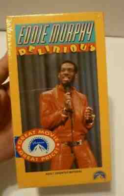 Eddie Murphy Delirious VHS SEALED New NOS 1983 Paramount Video Watermark